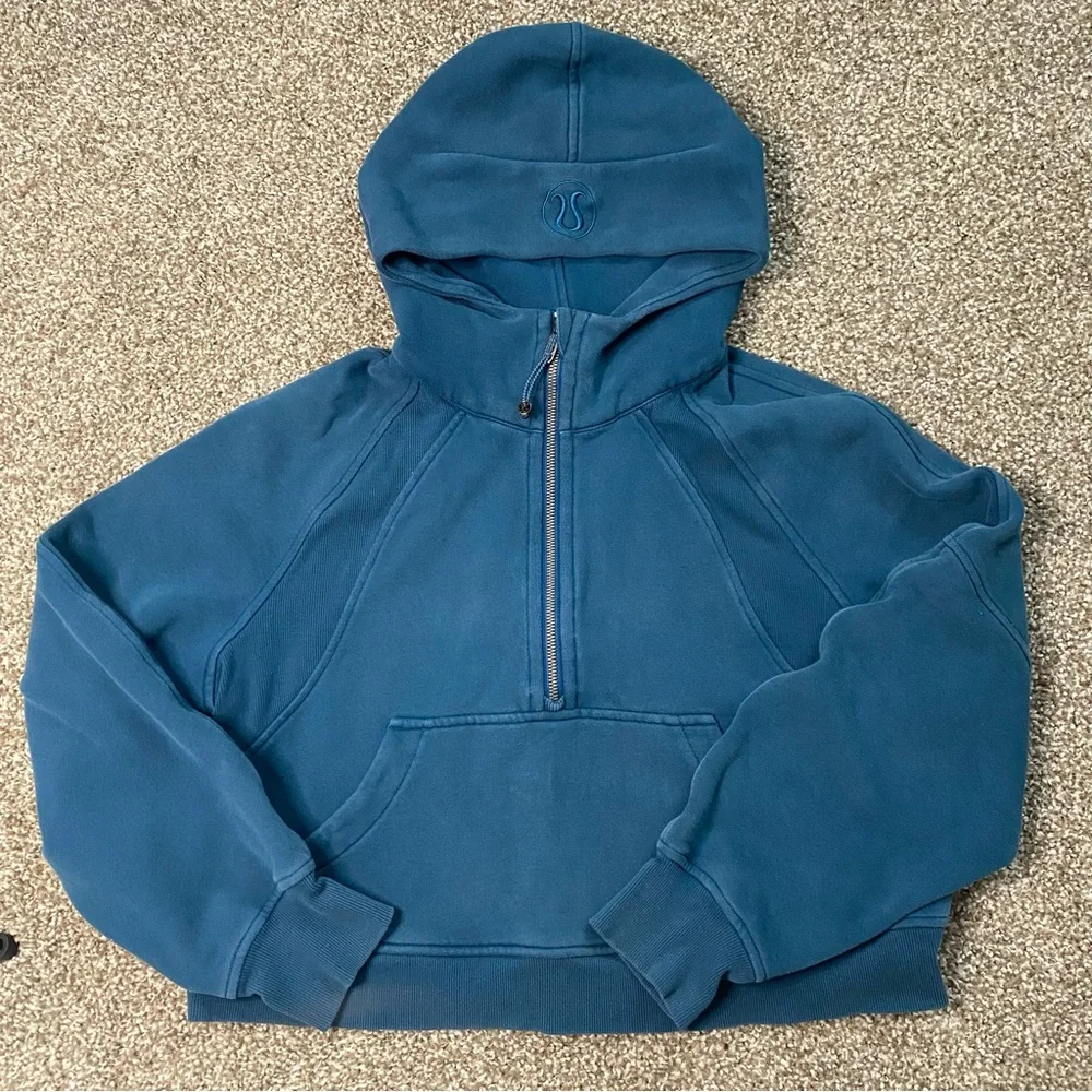 Lululemon Scuba Oversized 1/2 Zip Hoodie - Picture 5 of 15
